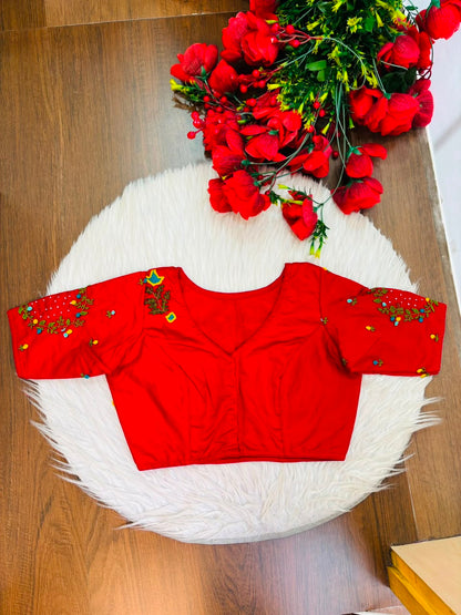 A Bloom To Remember Handwork Blouse