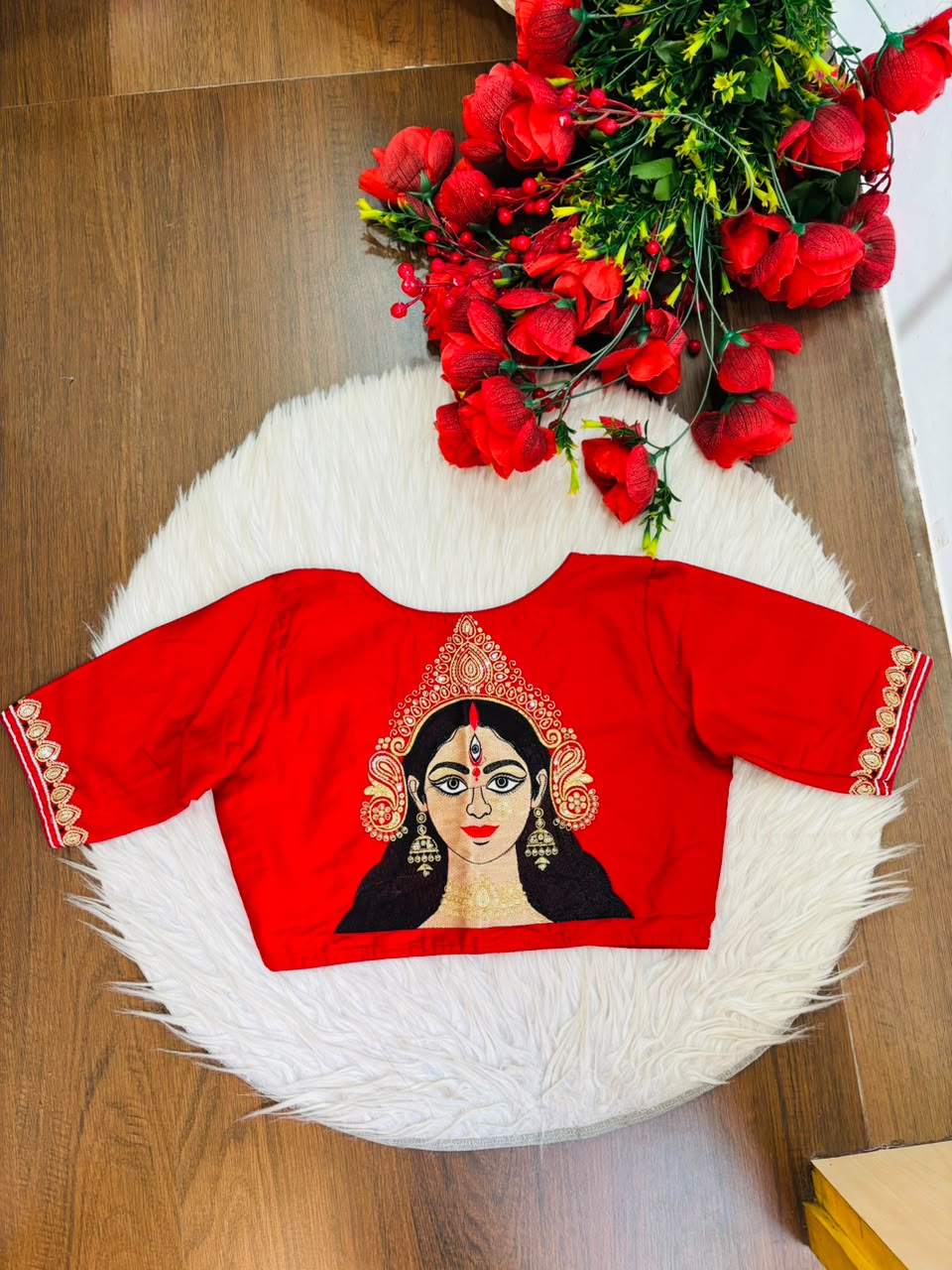 Ashtami Aradhya Designer Blouse