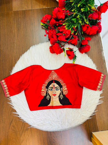 Ashtami Aradhya Designer Blouse