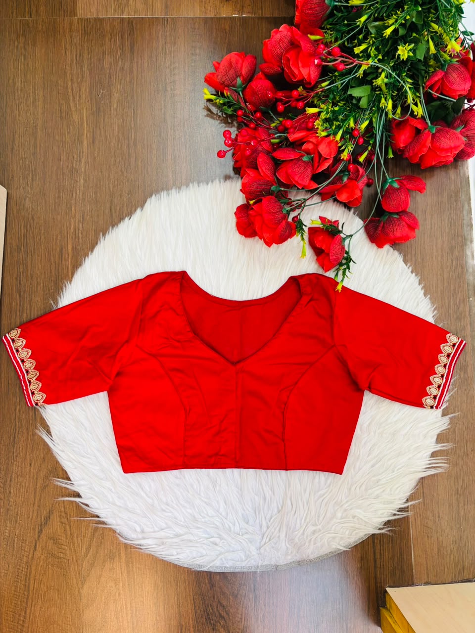 Ashtami Aradhya Designer Blouse