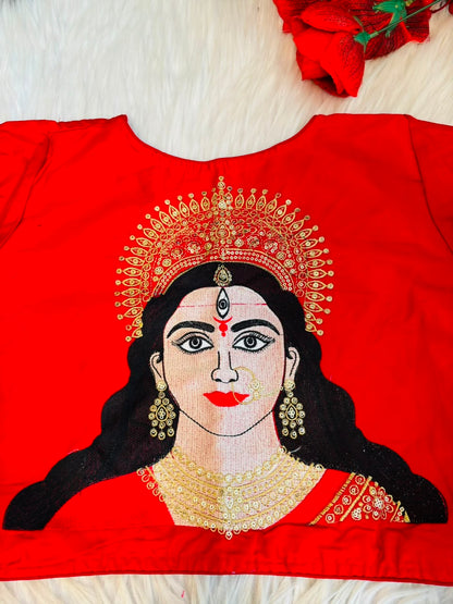 Ashtami Aradhya Designer Blouse