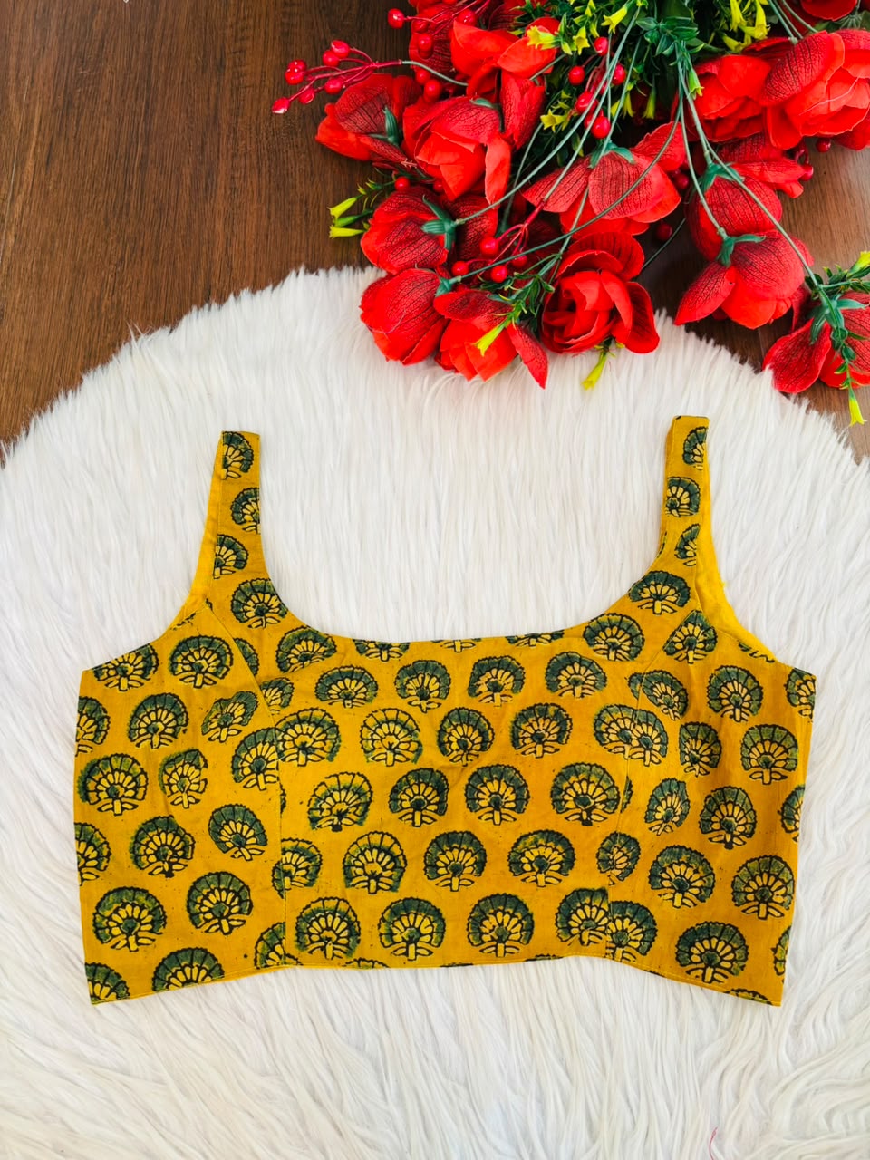 Fashion Flirt Ajrakh Print Blouse