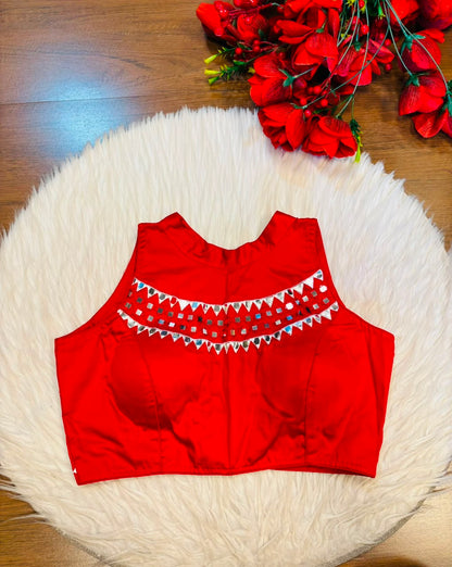 Reflection Speaks -Cotton Silk Blouse