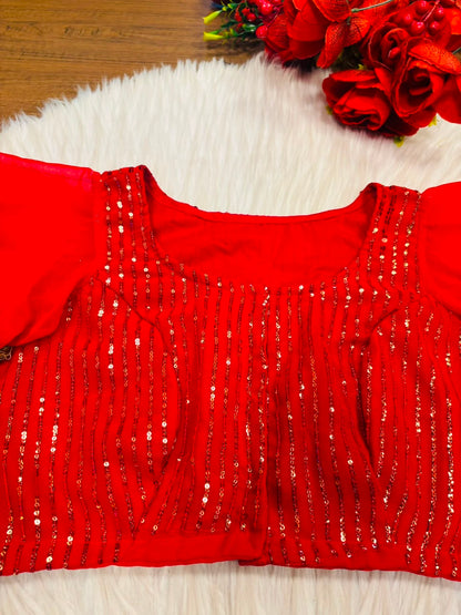 Ruffle Rush - Designer  Blouse
