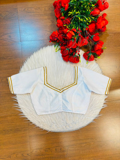 Infinite Glam Vichitra Silk Blouse