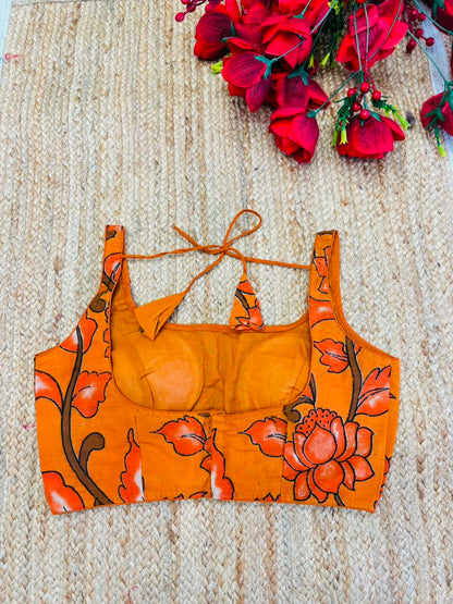 Artisan Aura kalamkari-Designer Blouse