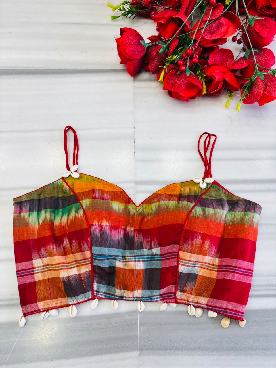 Imperial Bengal Gamcha Designer Blouse