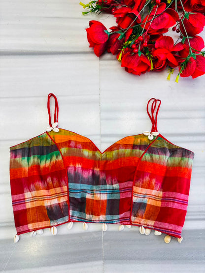 Imperial Bengal Gamcha Designer Blouse