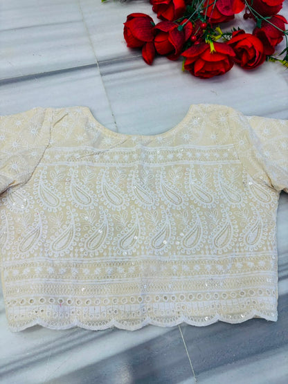 Nostalgic Grace Designer Hakoba Blouse