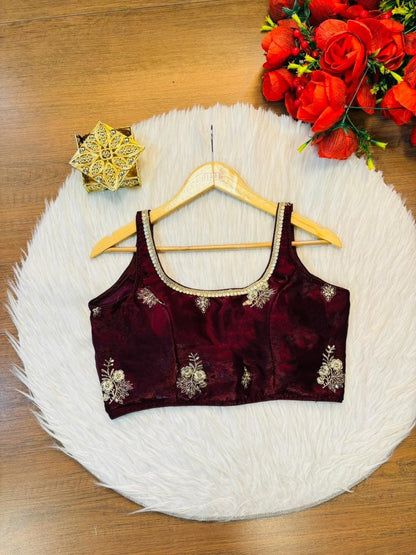 Endless Dedication - Fancy Designer Blouse