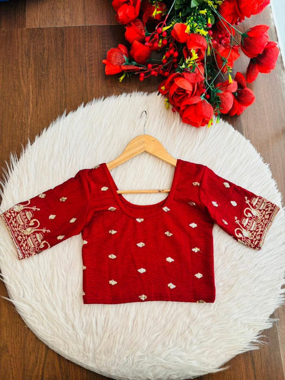 Cool and Crazy Stretchable Knitted Blouse