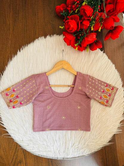 Summer Slay Stretchable Knitted Blouse