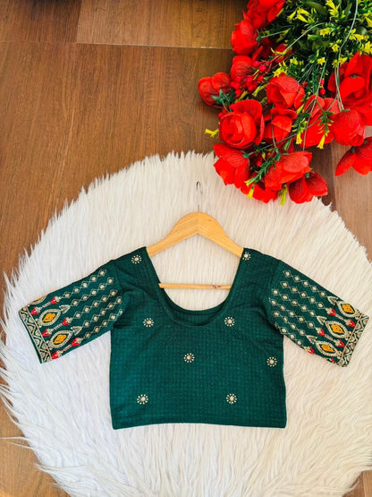 Summer Slay Stretchable Knitted Blouse