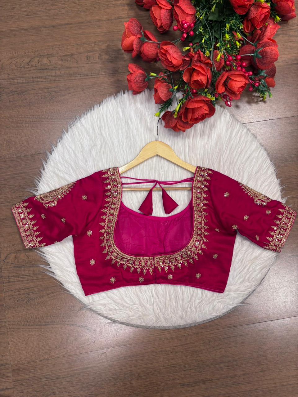 Gold Glitz New Designer Blouse