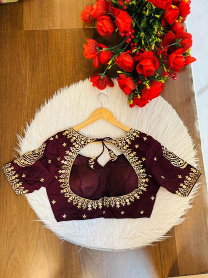 True Thread Fancy Silk Blouse