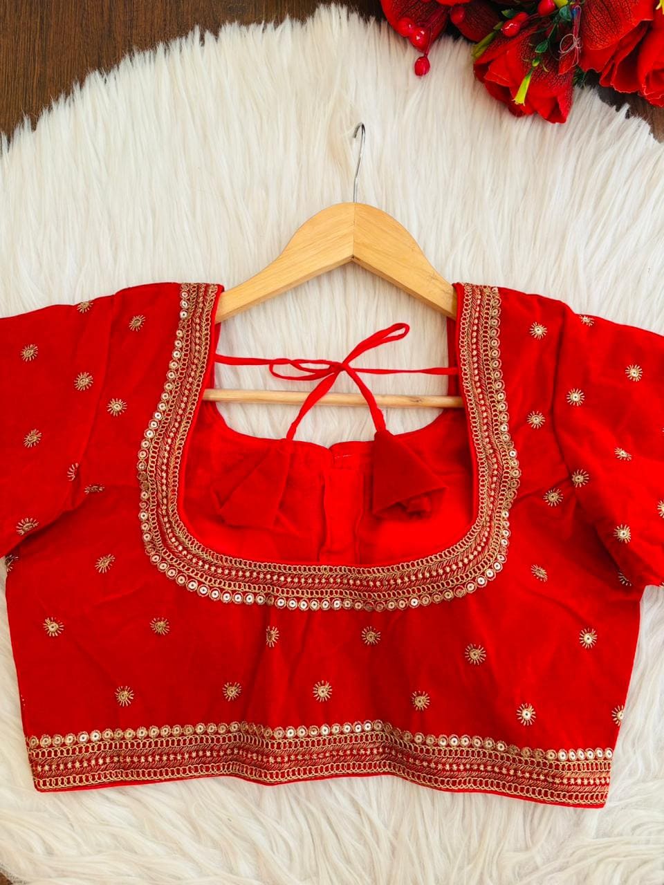 The Velvet Verse Designer Blouse
