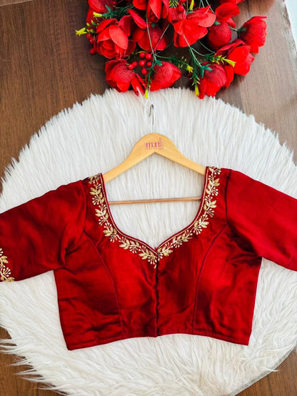 Style That Pops-Designer Blouse