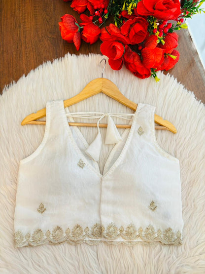 Shades Of Rose-Fendy Silk Blouse