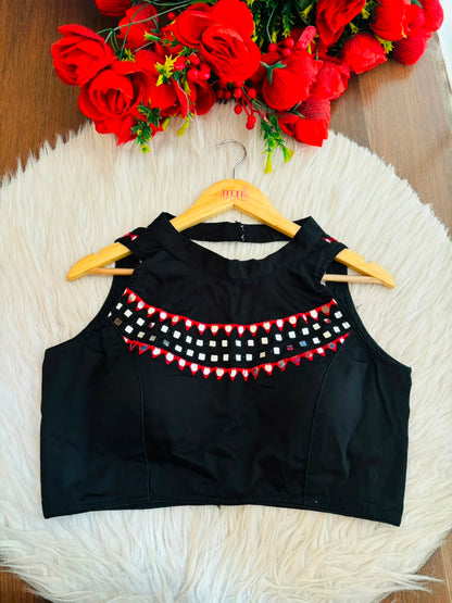 Reflection Speaks -Cotton Silk Blouse