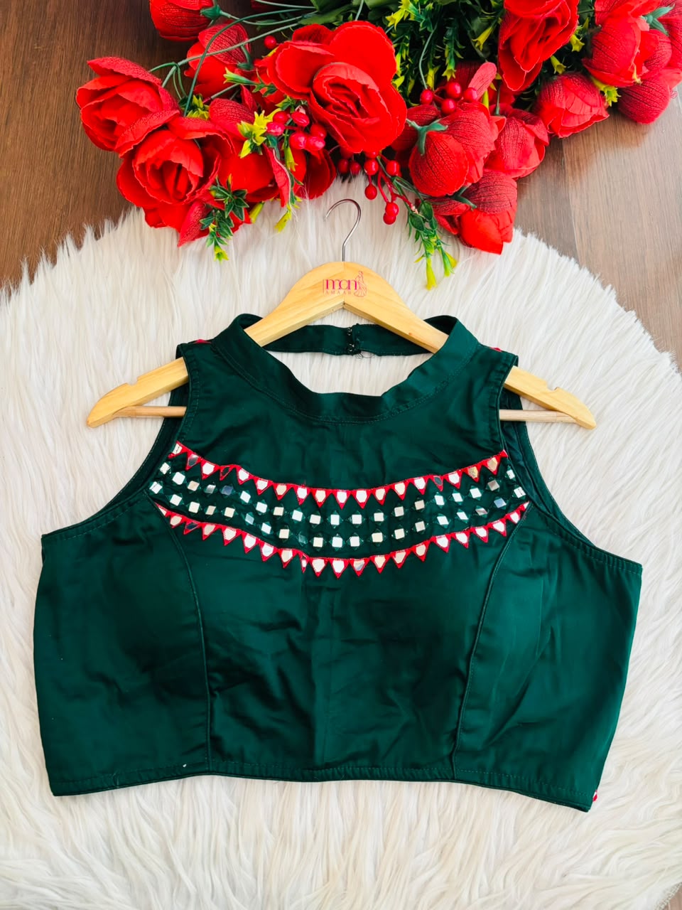 Reflection Speaks -Cotton Silk Blouse