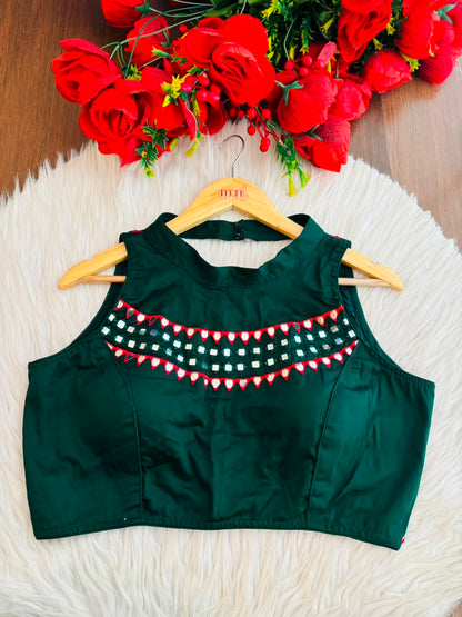 Reflection Speaks -Cotton Silk Blouse