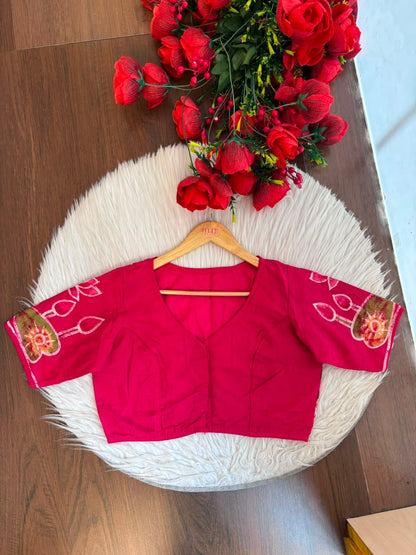 Lotus Batik -Designer Blouse