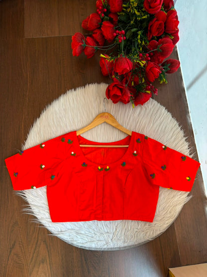 Vintage French Knot Blouse