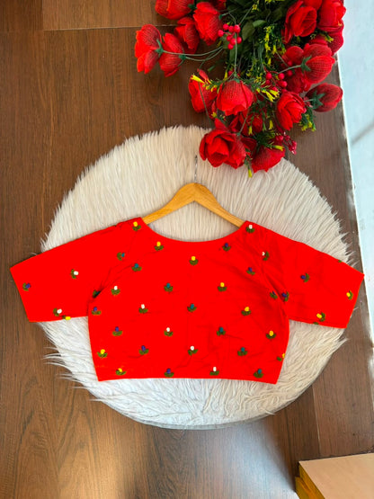 Vintage French Knot Blouse