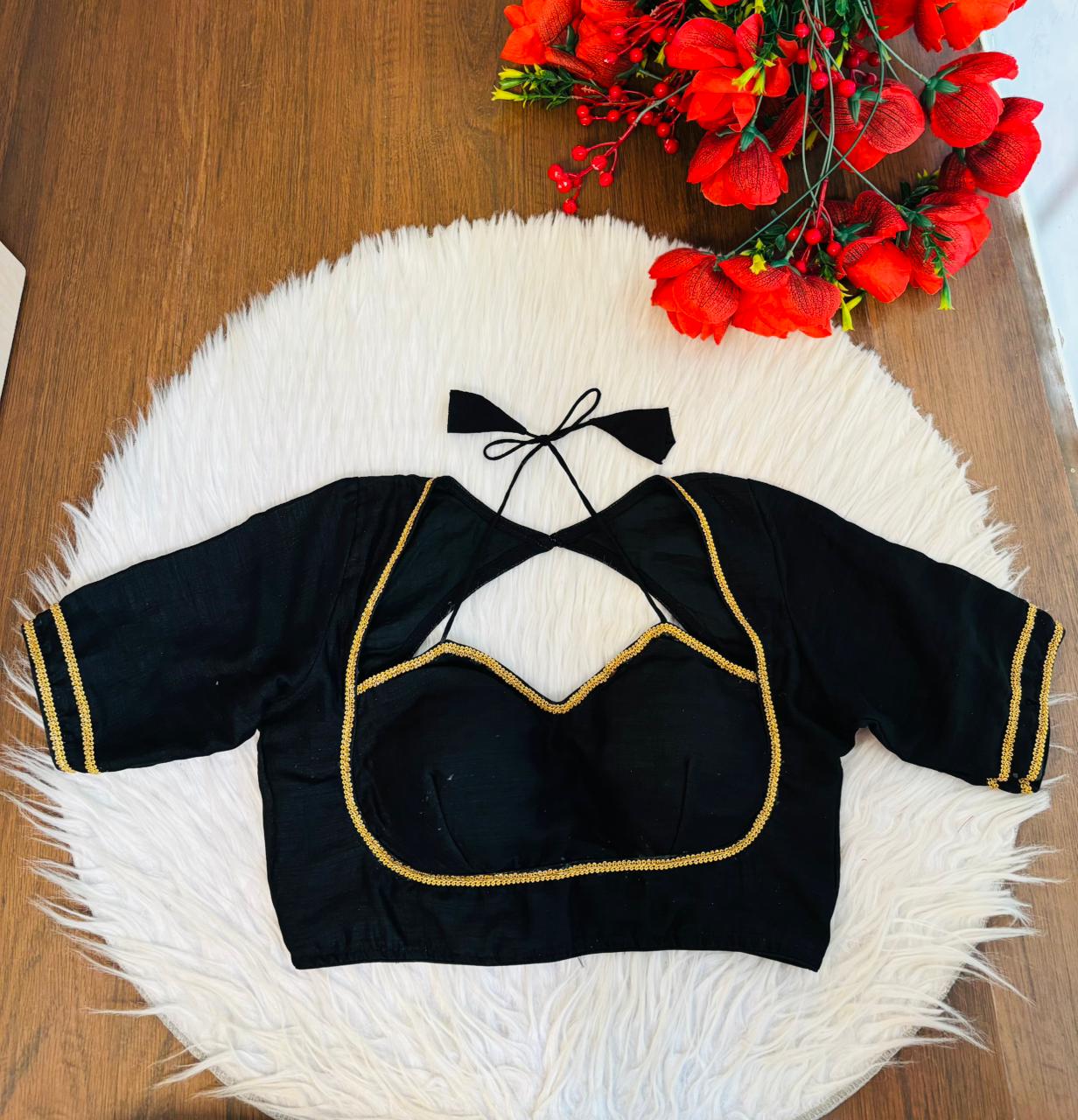 The Dark Illusion Masaba Style Blouse