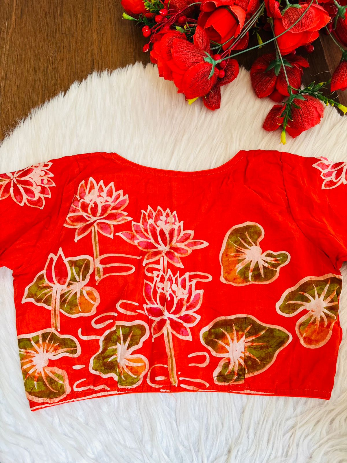 Padma Vatika Batik Blouse