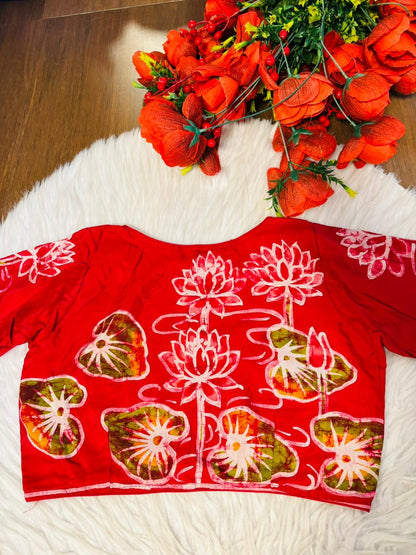Padma Vatika Batik Blouse