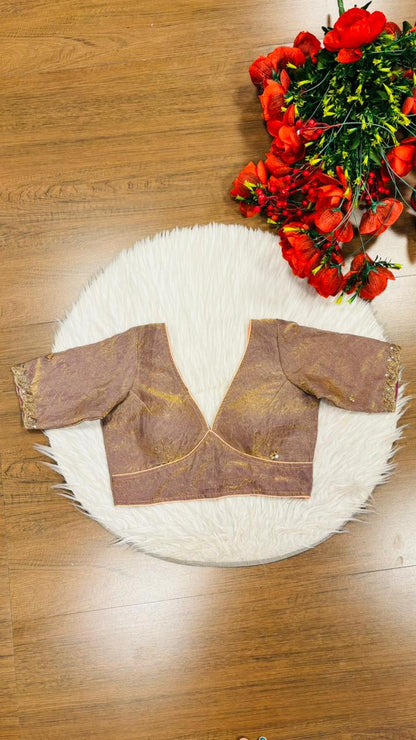 Mysterious Beauty -Fendy Silk Blouse