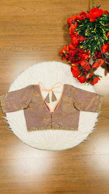 Mysterious Beauty -Fendy Silk Blouse