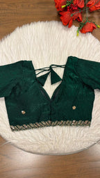Mysterious Beauty -Fendy Silk Blouse