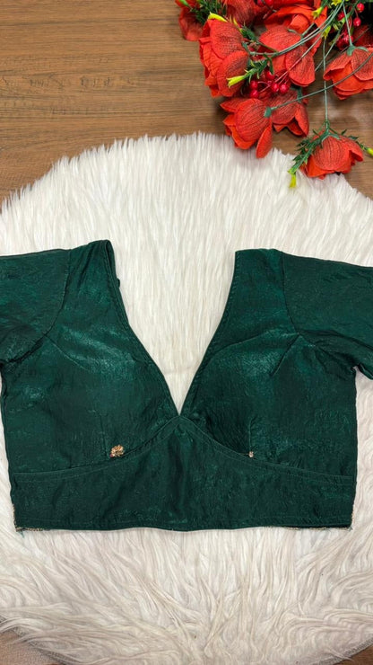 Mysterious Beauty -Fendy Silk Blouse