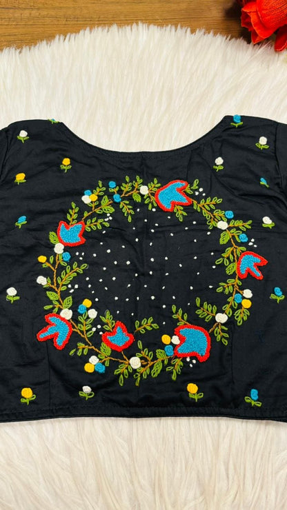 A Bloom To Remember Handwork Blouse