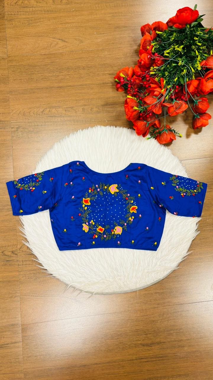 A Bloom To Remember Handwork Blouse