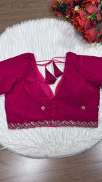 Mysterious Beauty -Fendy Silk Blouse