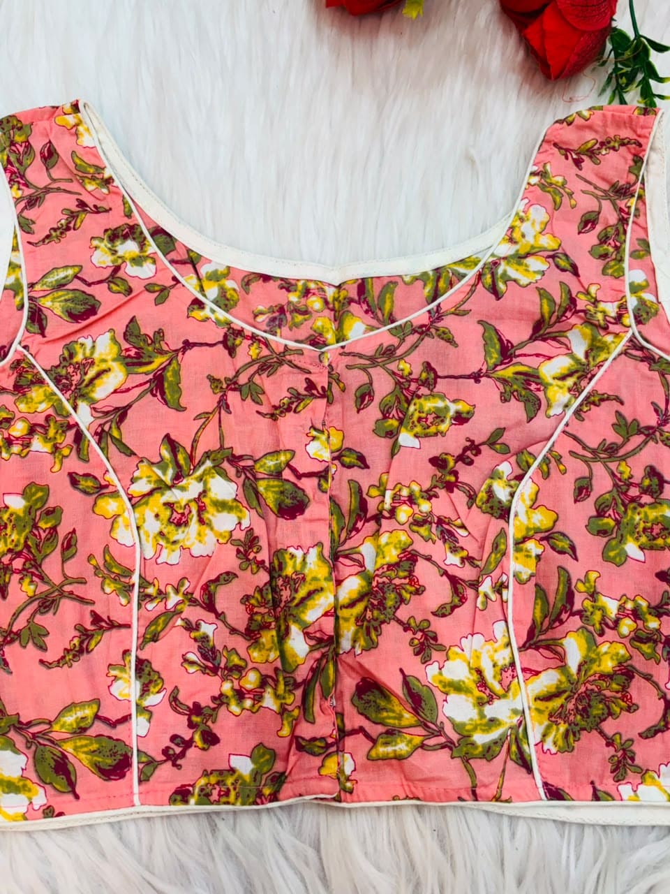 Style Syndicate Cotton Printed Blouse