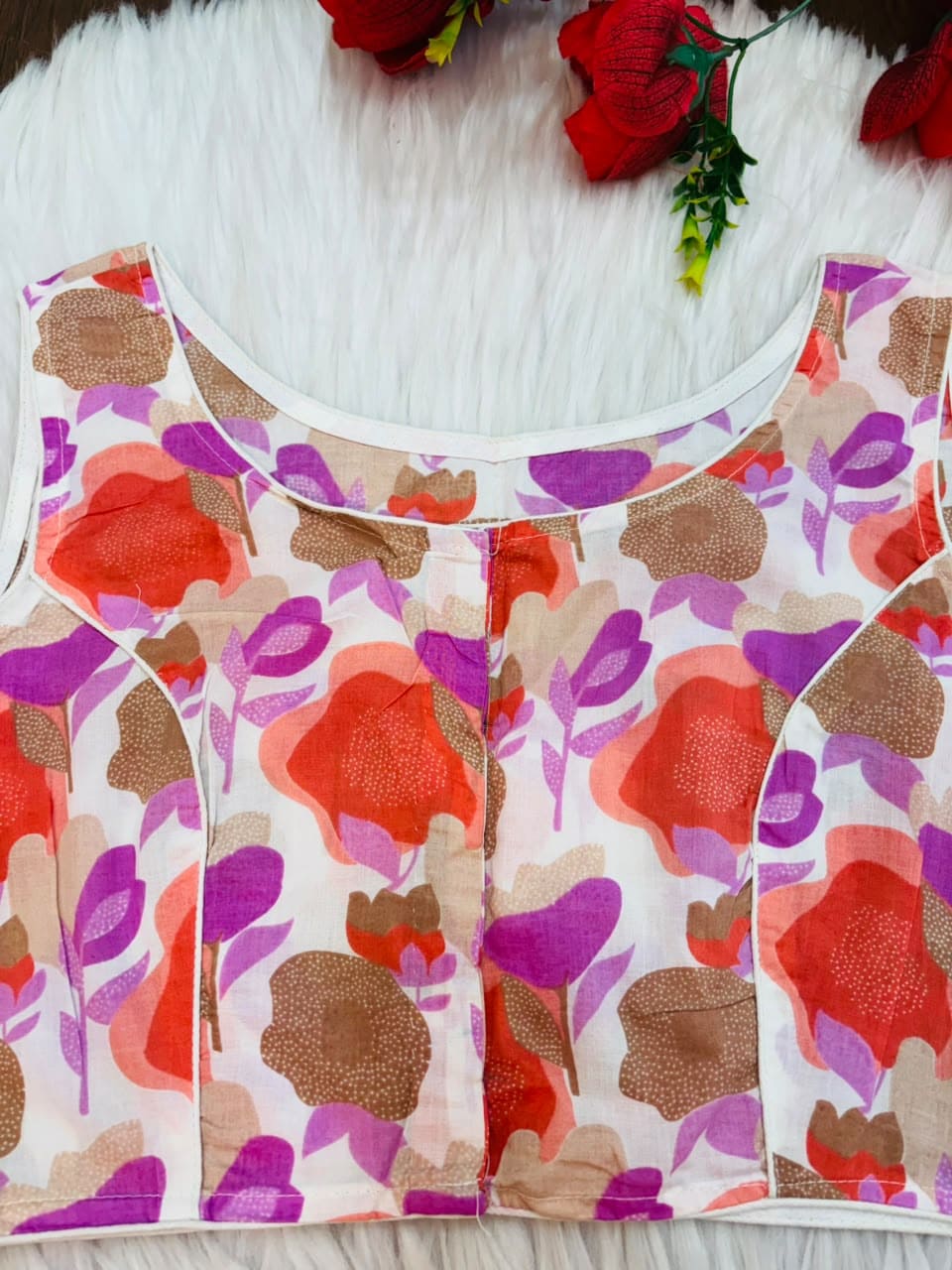Style Syndicate Cotton Printed Blouse
