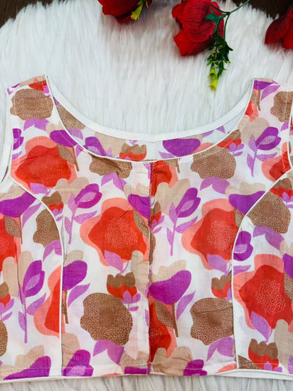 Style Syndicate Cotton Printed Blouse