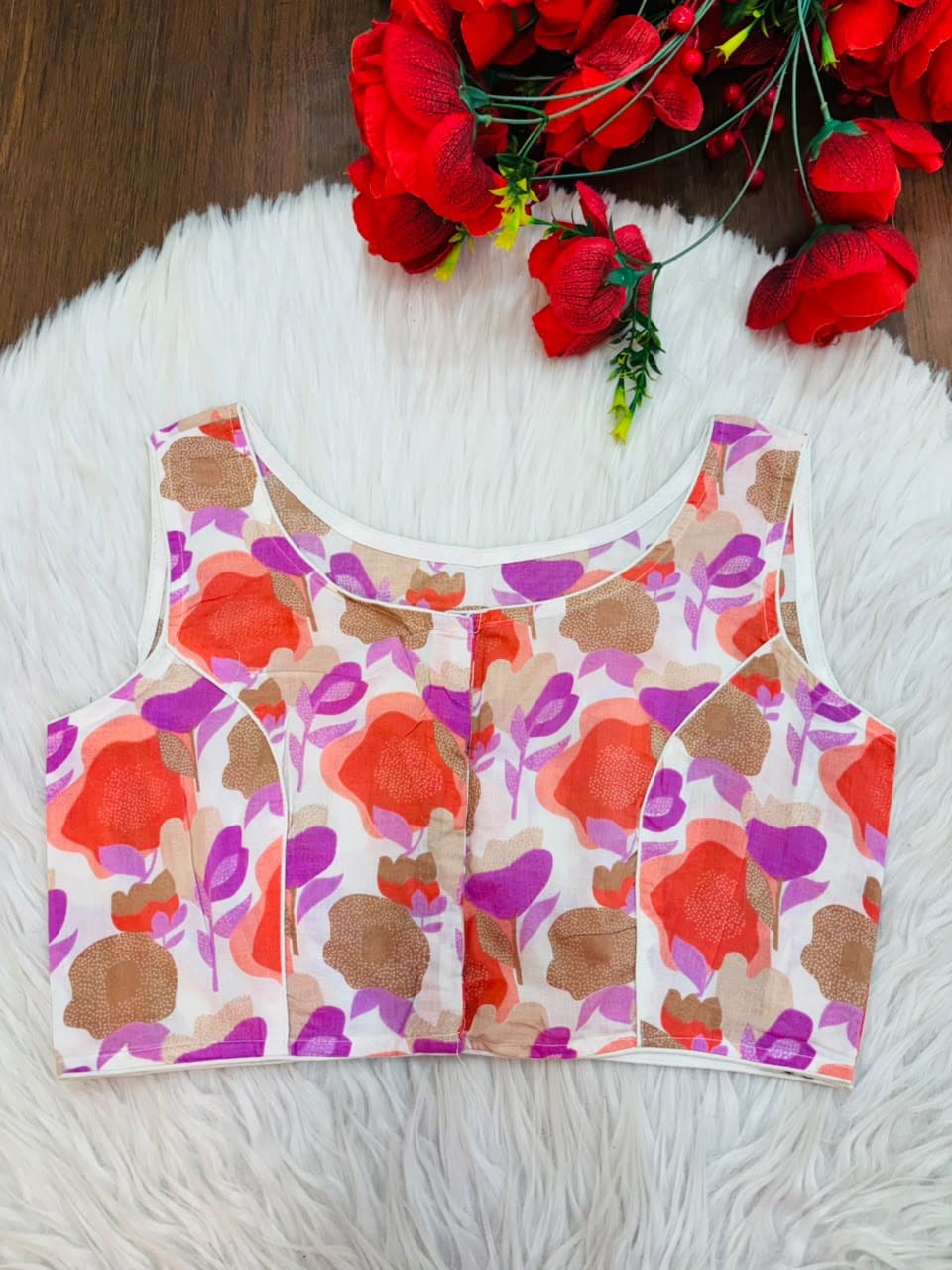 Style Syndicate Cotton Printed Blouse