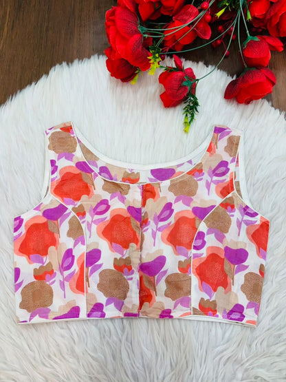 Style Syndicate Cotton Printed Blouse