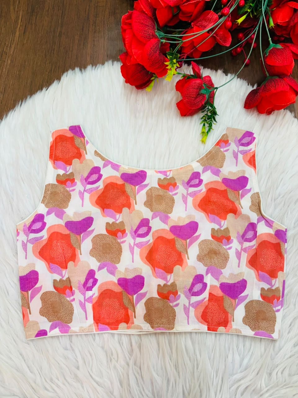 Style Syndicate Cotton Printed Blouse