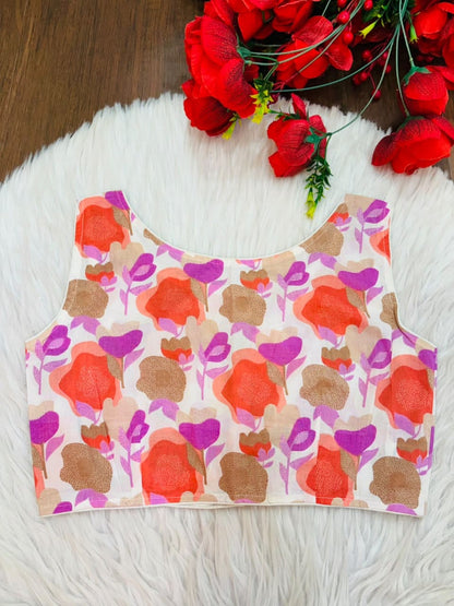 Style Syndicate Cotton Printed Blouse