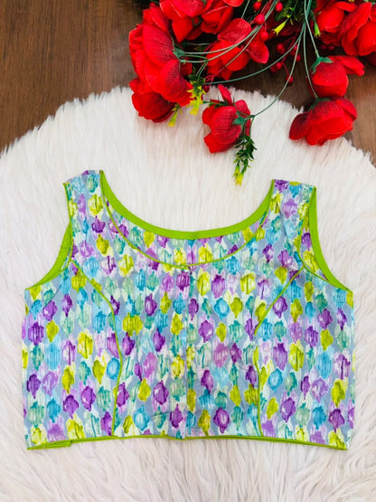 Style Syndicate Cotton Printed Blouse
