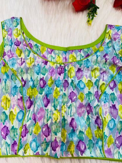 Style Syndicate Cotton Printed Blouse