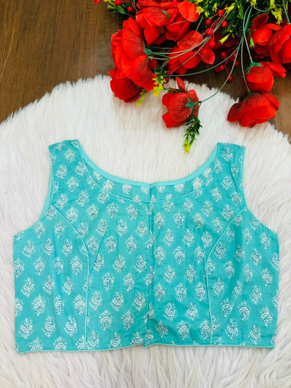 Style Syndicate Cotton Printed Blouse