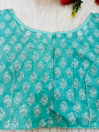 Style Syndicate Cotton Printed Blouse