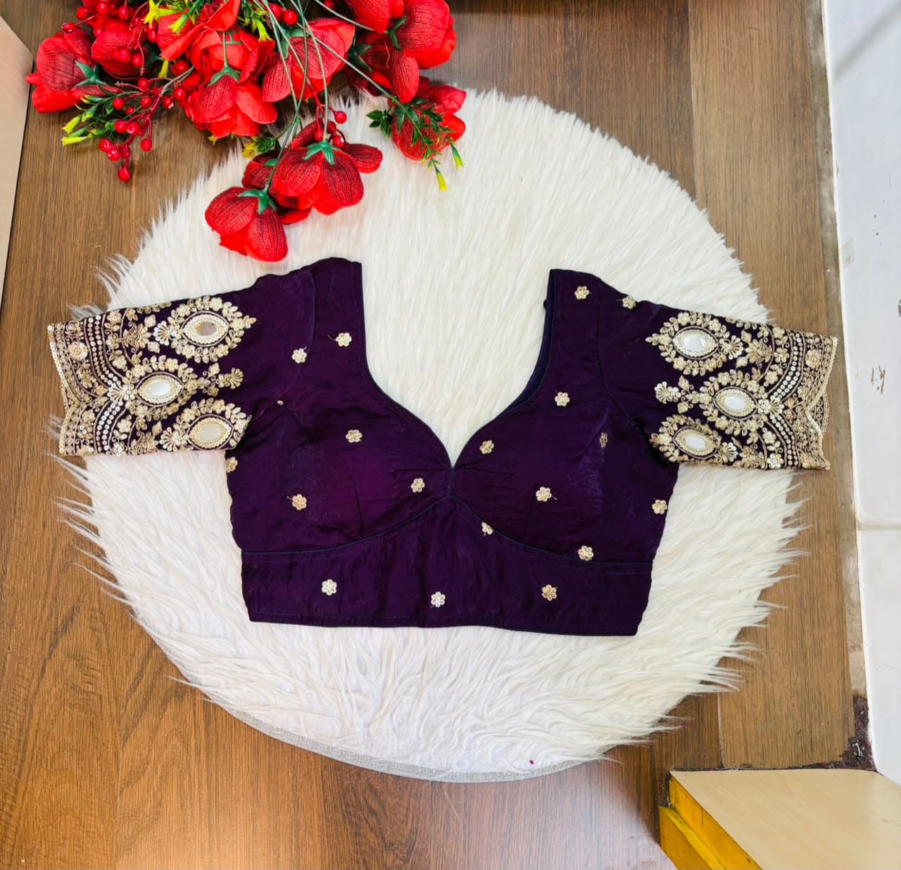 Own the Spotlight - Fendy Silk Blouse